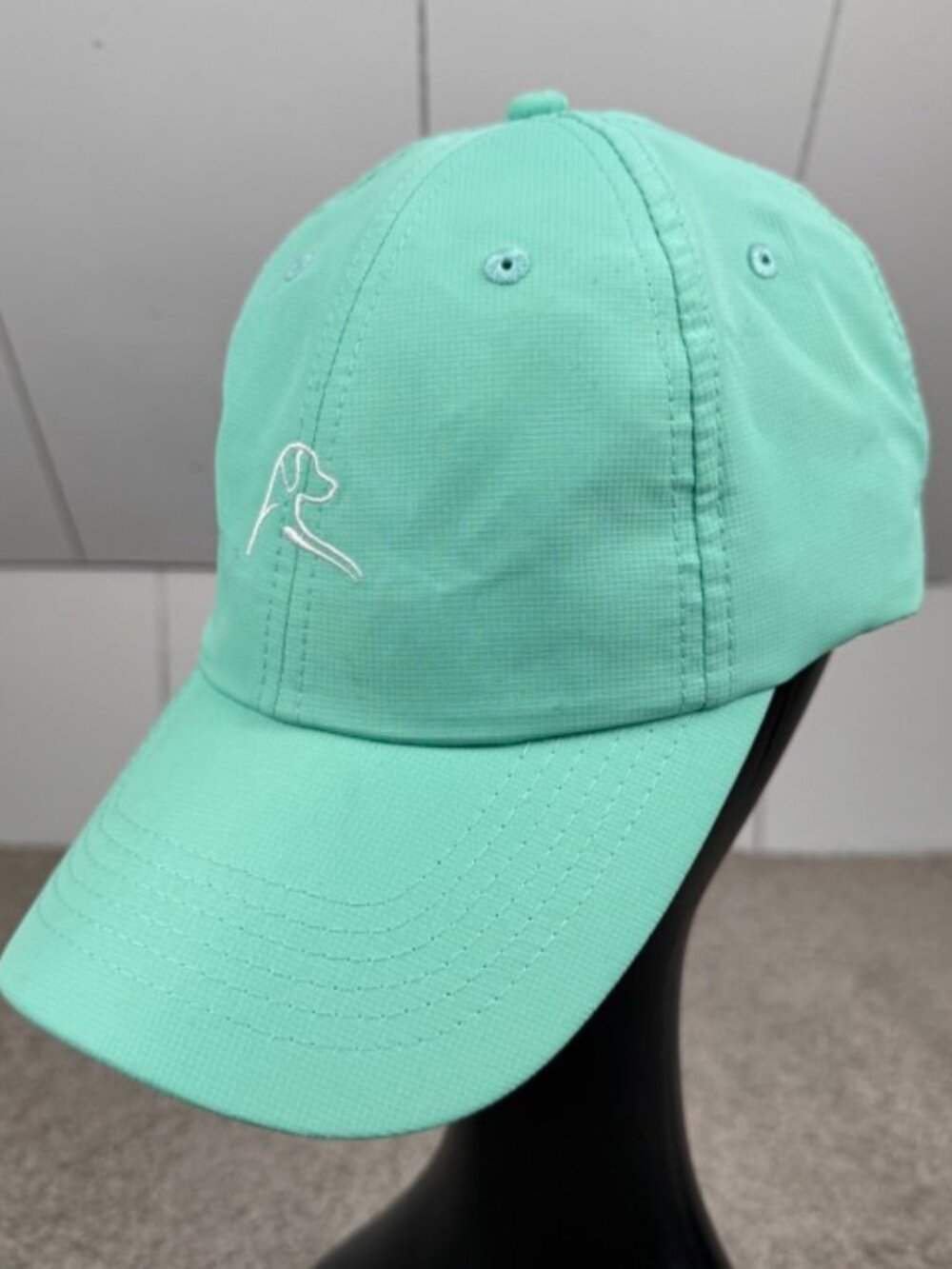 Rhoback Hat Cap Women's Golf Green Adjustable Performance Polyester OSFA
